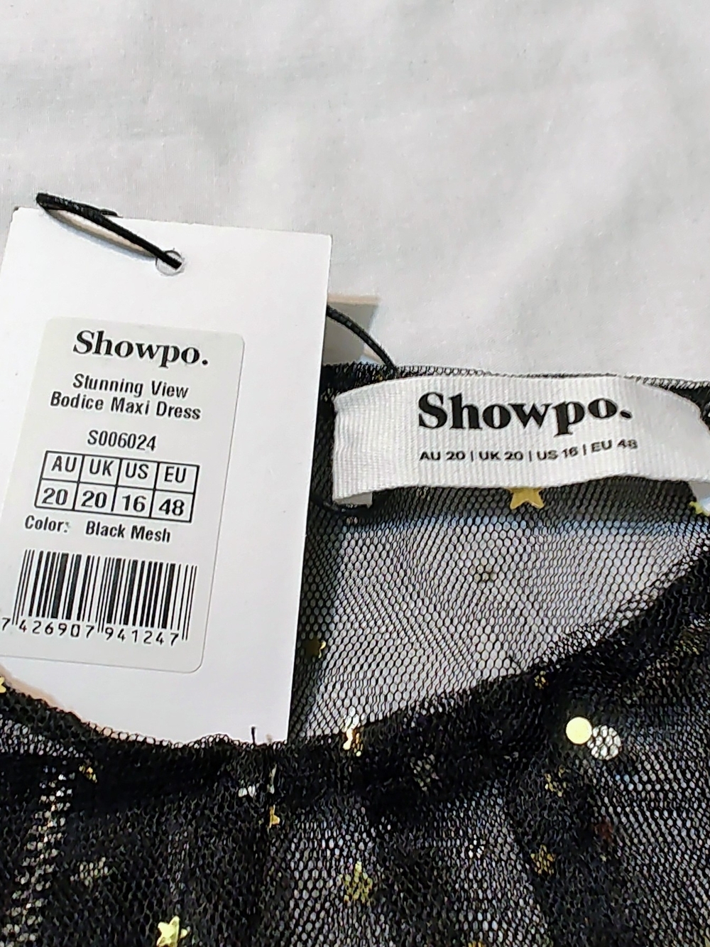 Showpo Stunning View Bodice Sheer Maxi Dress - Picture 9 of 9